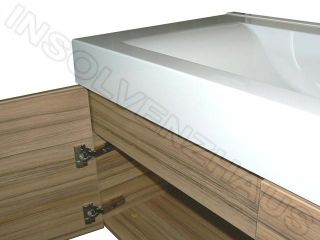 Bad Unterschrank Waschtisch Becken mit Schrank Braal T5