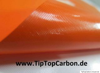 Orange Matt Auto Car Wrap Folie mit Luftkanäle Vollfolierung Dach