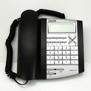 Esscom Telefon AB analog Tischtelefon Anrufbeantworter