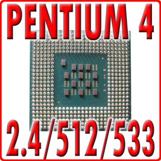 Intel Pentium 4 CPU 2.4/512/533 Sockel 478 Northwood P4 Prozessor