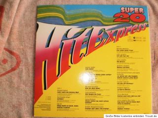 Vinyl LP   Super 20   Hit Express   Ariola 204100 502   Germany