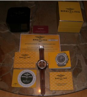 Breitling for Bentley 6,75 6.75 A44362 incl. Box und Papiere