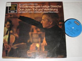 LP/STRAUSS/KARAJAN/TILL EULENSPIEGEL/Decca SMD 1207