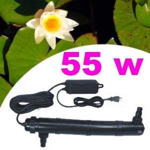 Filtre UV 55 watts pour aquarium ou bassin de jardin