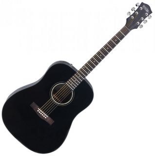 Rocktile D 60 Westerngitarre, schwarz Akustikgitarre Gitarre