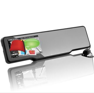 Car Bluetooth Rearview Mirror Kit GPS, Dashcam, Parking Camera, Speed