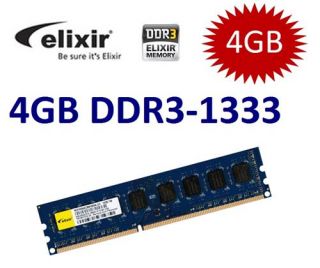 1x 4GB RAM Arbeitsspeicher DIMM DDR3 1333 Mhz 240pin