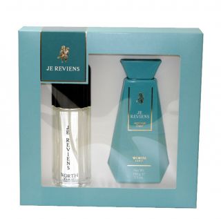 New JE REVIENS Perfume for Women EDT Spray + Perfumed Talc GIFT SET by