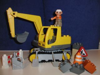 LEGO DUPLO Bagger 4986 Ville RAUPENBAGGER Kinder Baustellenfahrzeug