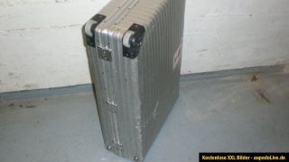 RIMOWA Aluminium Koffer Kultstück aus den 50er/60er Jahren, K28