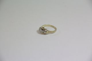 Art Deco Ring Gold 585/ 14ct mit Diamanten ~1920