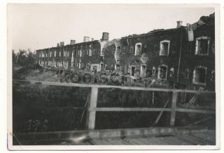 Foto Brest Litowsk Brester Festung Zitadelle Ruinen Wehrmacht