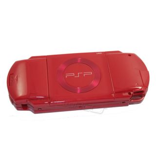 Rot Ersatz Gehäuse für Sony PSP 1000 1004 Fat +Werkzeug