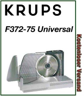 KRUPS F372 75 Universal Allesschneider, Multischneider 80W. Neu