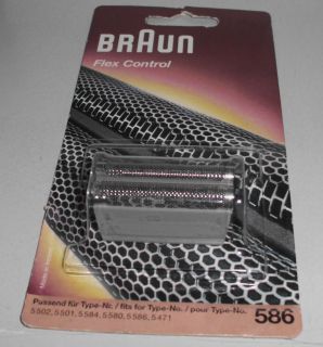 Original Braun 586 Scherfolie für Rasierer **NEU&OVP**