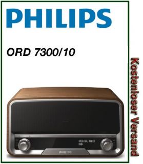 PHILIPS ORD 7300/10 # Design Radio, Stereo, DAB, DAB+ UKW, iPod
