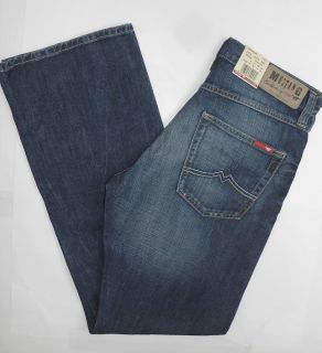 Mustang Jeans Bootcut 3173.5175.582 extra lang dark scratched used