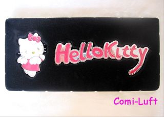 Neu Hello Kitty Auto Aufkleber Sticker Aus Metall Pink & Weiss