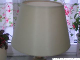 Alte Tischlampe Schreibtischlampel Marmor Messing Shabby Chic