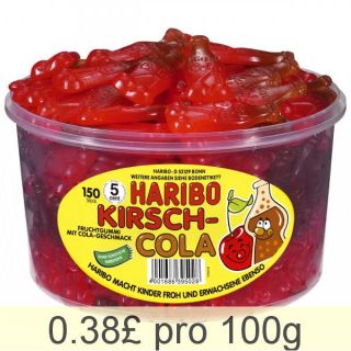 HARIBO Cherry Cola / Kirsch Cola, 1350g Tub