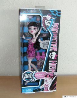 Monster High Puppen Dead Tired (Todmüde) Serie   Jede Puppe Neu und