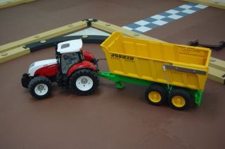 Bruder RC Umbau Steyr CVT 6230 Traktor 116 mit Joskin Kipper