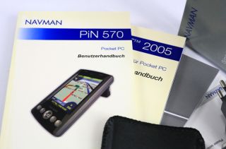 Navman PIN 570 Pocket PC Navigationssystem unbenutzt DEFEKT (c839
