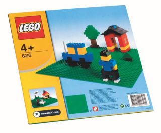 LEGO Steine 626 Bauplatte Rasen