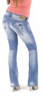 Only Jeans Hose New Princess Super Low Bc Stretch   RO882, hellblau