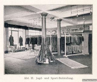 Waffenfabrik Loesche Reklame Historie 1924 Magdeburg Hannover Suhl