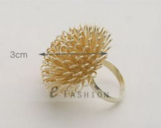 Ring Löwenzahn Style Ringe Blume Damen Fingerring NEU 102 0180