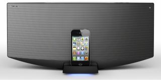 SONY CMT V75BTiP All in One Audiosystem mit Anschluss fuer iPhone iPod