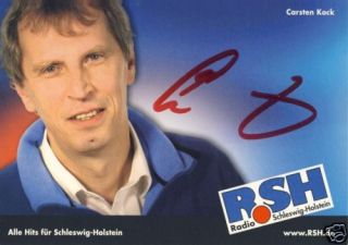 Carsten Kock RSH AK Orig Signiert TOP +8873