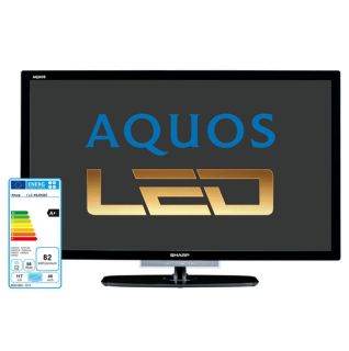 Sharp LED Fernseher LC 46 LE 632 E Schwarz FullHD 100Hz Sat Tuner USB