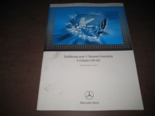 Werkstatthandbuch Mercedes Motor OM 642 6 Zyl. CDI