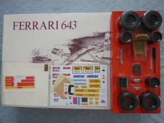 Rosso 1/8 Ferrari 643 WRX Diecast Kit