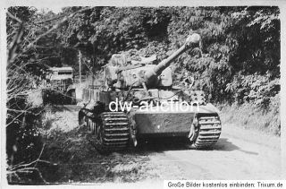 Jagdpanzer Tiger von Panzer Jg Abt. 653 auf Strasse