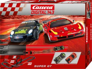 Carrera 20040014   Digital 143 Super GT Autorennbahn