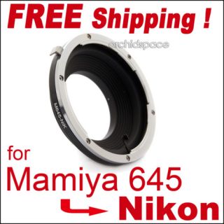 Mamiya 645 Adapter für Nikon D7000 D90 D80 D70 D70s D60