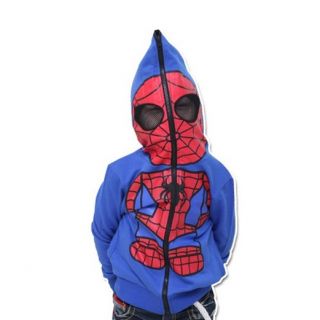 Kinder Spiderman Jacke Jungen kapuzen Sweatshirt Hoodie Mantel Zip