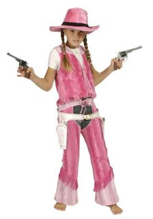 COWGIRL rosa Kostüm Mädchen Cowboy supersüß 116 NEU