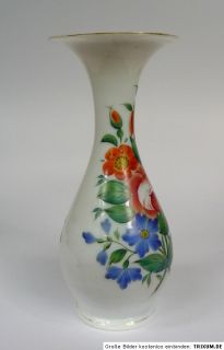 Seltene ausgefallene Vase Opalinglas 19 Jh. Milchglas Beinglas
