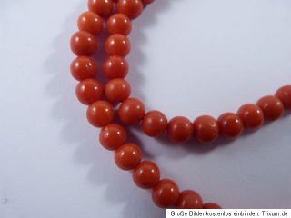 antik koralle kette engelshaut vintage coral angel skin necklace 29