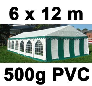 XXL 6x12 m PVC Bierzelt Zelt Pavillon Partyzelt Festzelt Vereinszelt