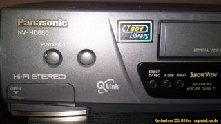 HI FI stereo VIDEORECORDER PANASONIK NV HD680
