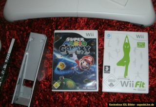 Nintendo Wii Konsole (PAL) mit Balance Board,Spiele und jeder Menge