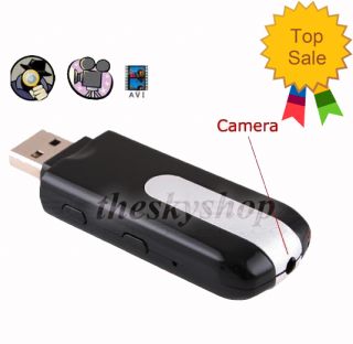 USB Disk Spion Kamera Motion Detection Mini DV DVR U8 DE#F
