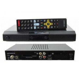 Kathrein UFC 662 Schwarz   Set Top Box / DVB C Receiver HDMI Anschluss