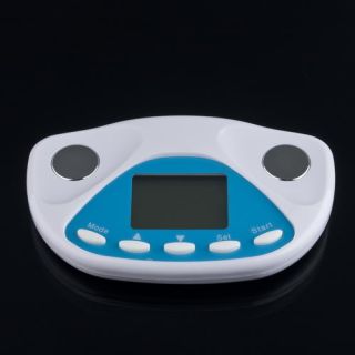 Button Cell Digital LCD Body Fat Analyzer Monitor Weight Loss Tester