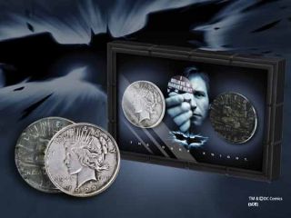 Batman The Dark Knight Replik Harvey Dent & Two Face Münzen